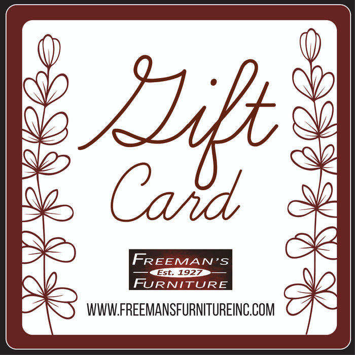 Freeman's Furniture Gift Card