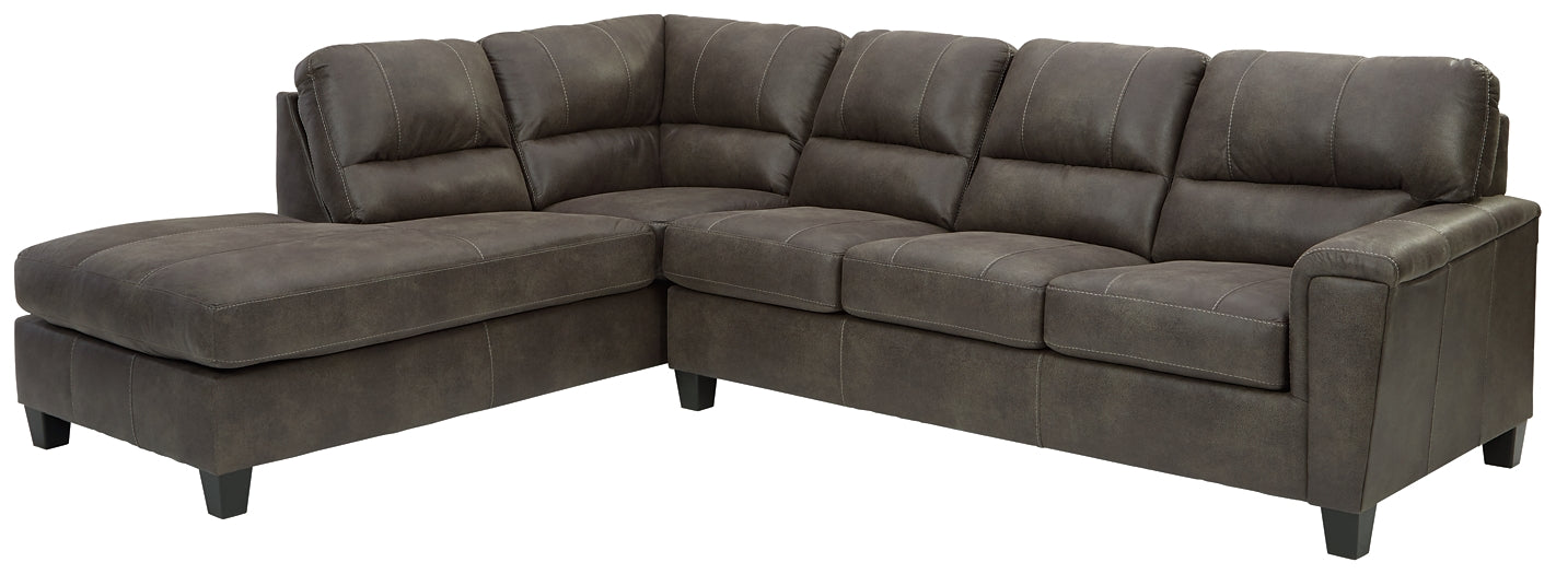 Navi 2-Piece Sleeper Sectional with Chaise