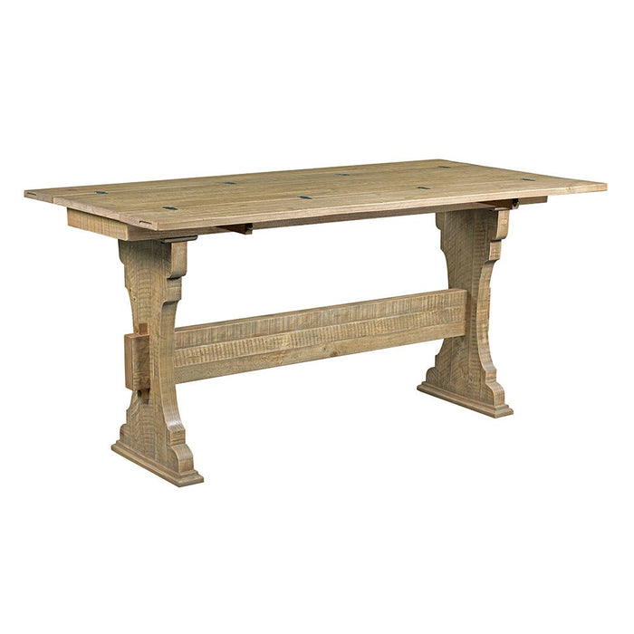 Hidden Treasures Trestle Flip Top Table