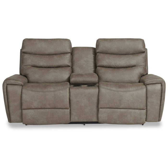 Soren Power Reclining Loveseat w/ Headrest & Console