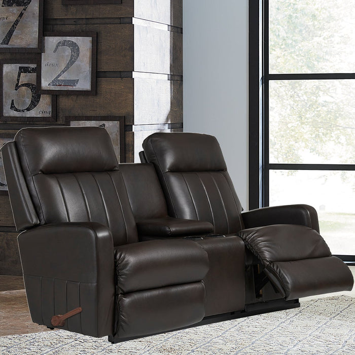 Finley Wall Reclining Loveseat w/ Console