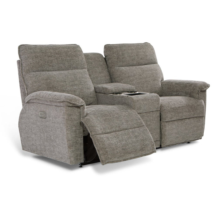 Jay Power Reclining Loveseat w/ Headrest, Lumbar & Console