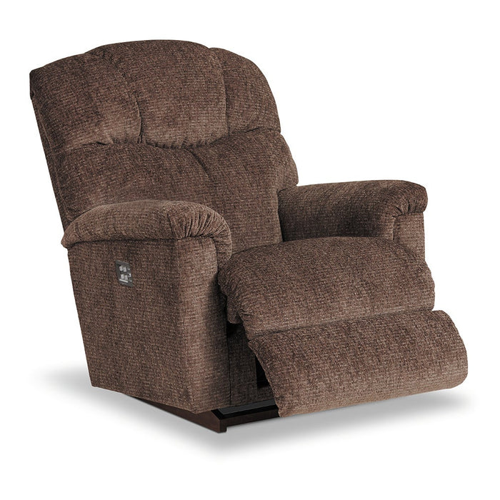 Lancer Power Rocking Recliner w/ Headrest & Lumbar