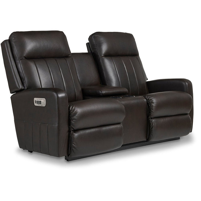 Finley Power Wall Reclining Loveseat w/ Console Headrest & Lumbar