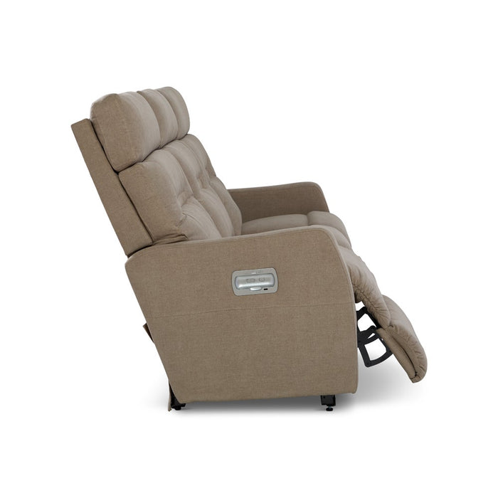 Lennon Power Wall Reclining Sofa w/ Headrest & Lumbar