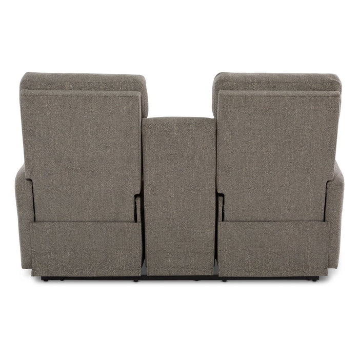 Lennon Power Wall Reclining Loveseat w/ Console Headrest & Lumbar