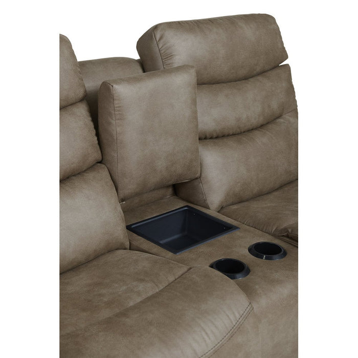 Soren Power Reclining Loveseat w/ Headrest & Console