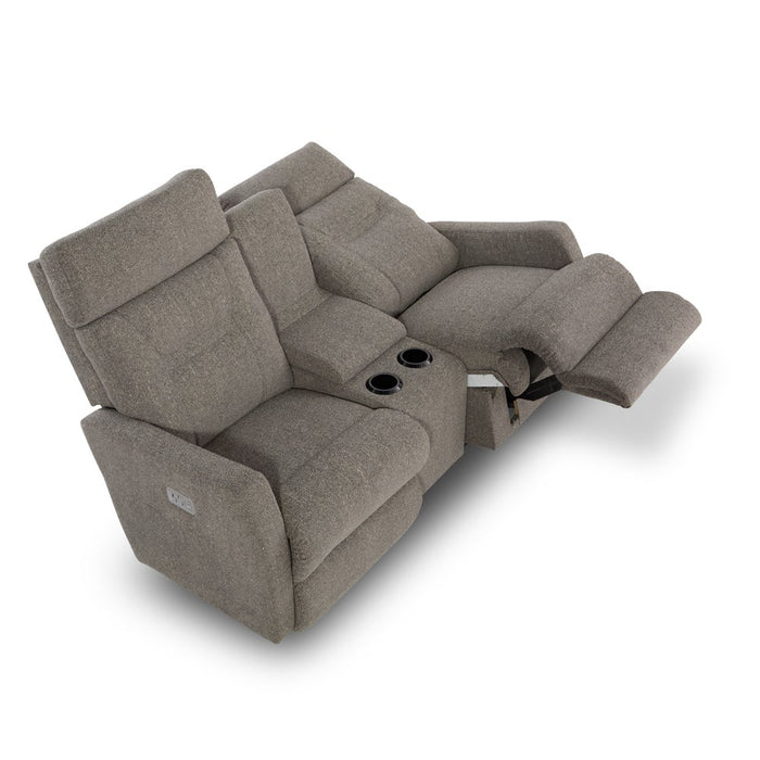 Lennon Power Wall Reclining Loveseat w/ Headrest & Console