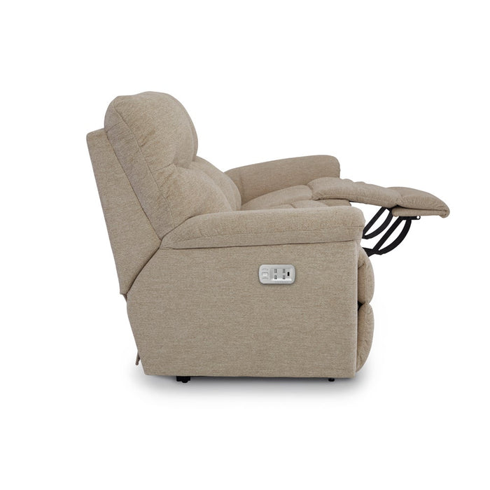 James Power Reclining Sofa w/ Headrest & Lumbar