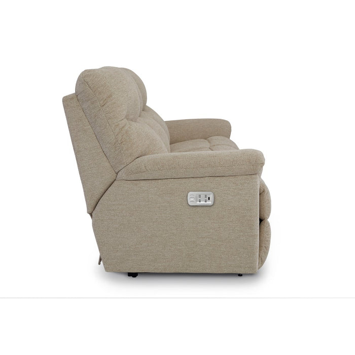 James Power Reclining Sofa w/ Headrest & Lumbar