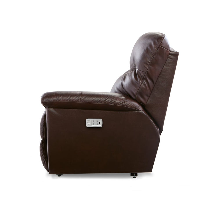 James Power Left-Arm Sitting Recliner w/ Headrest & Lumbar