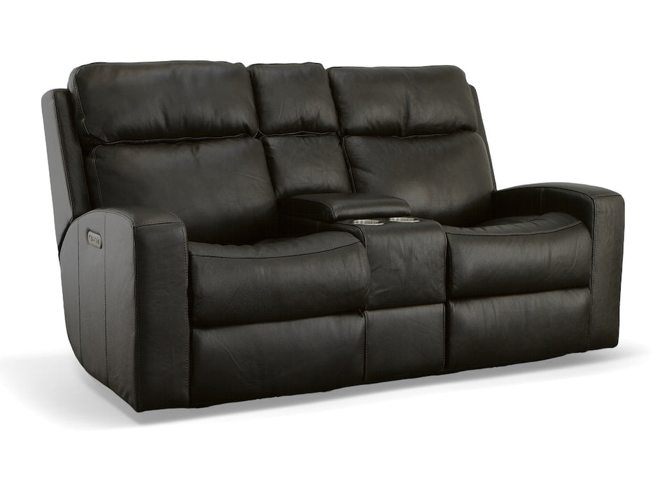 Cody Power Reclining Loveseat with Console and Power Headrests