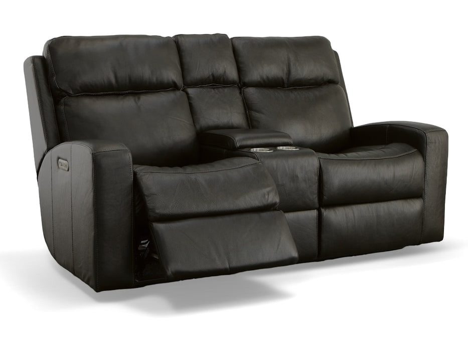 Cody Power Reclining Loveseat with Console and Power Headrests