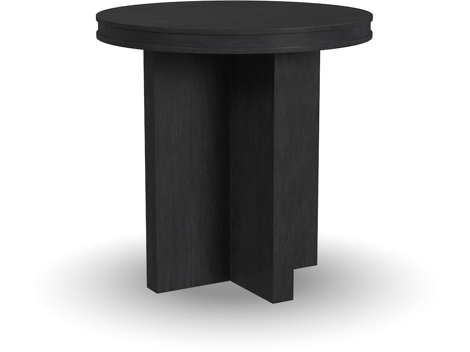 Waterfall Round End Table