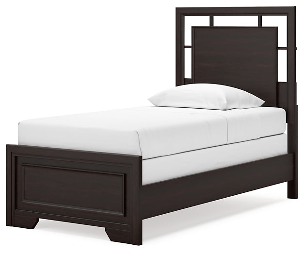 Covetown  Panel Bed