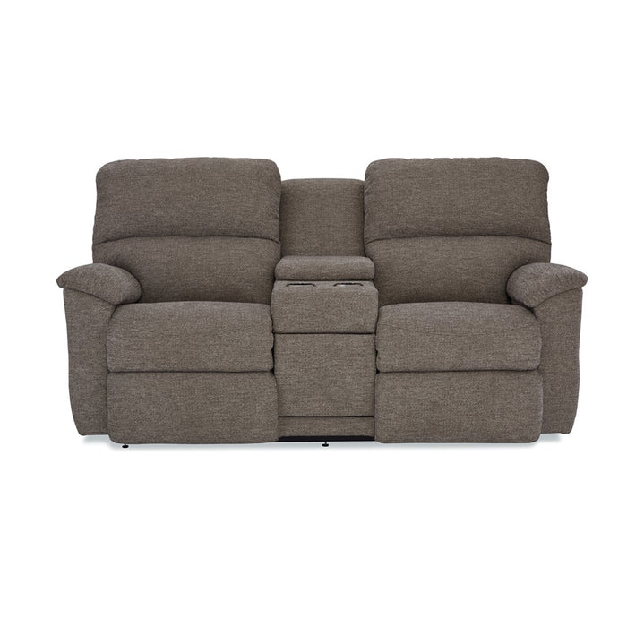 Brooks Power Reclining Sofa w/ Console Headrest & Lumbar