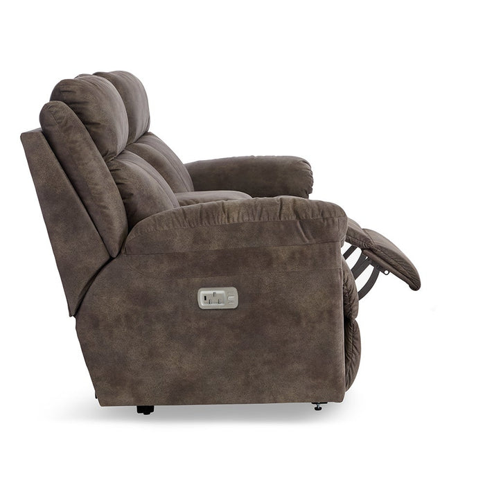 Joel Power Reclining Loveseat w/ Headrest & Console