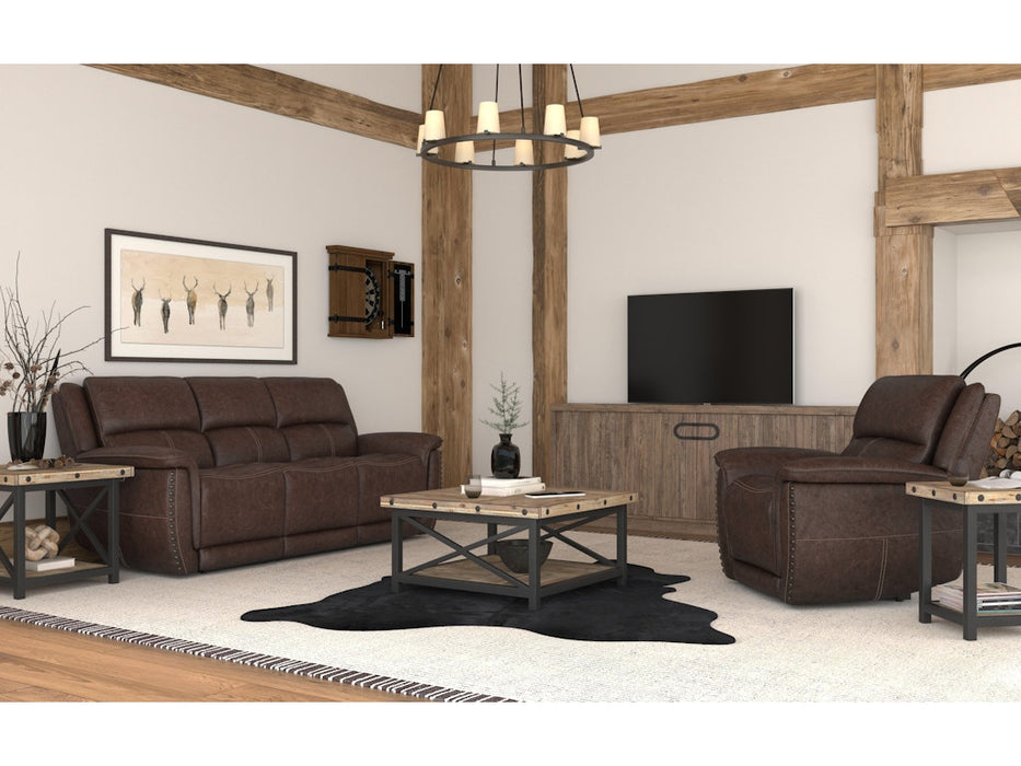 Beau Power Reclining Sofa with Power Headrests