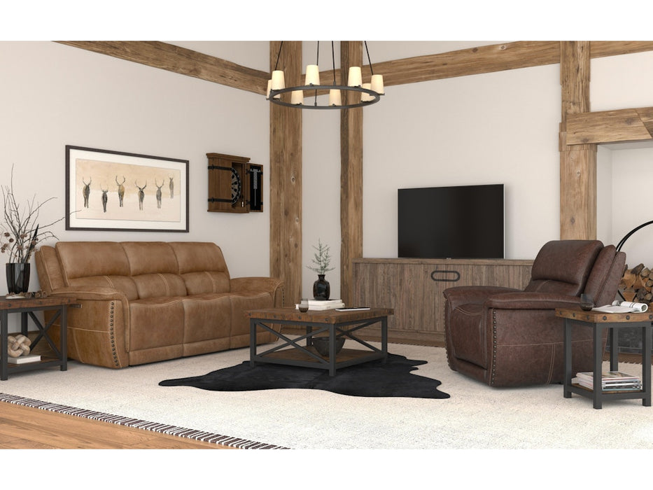 Beau Power Reclining Sofa with Power Headrests