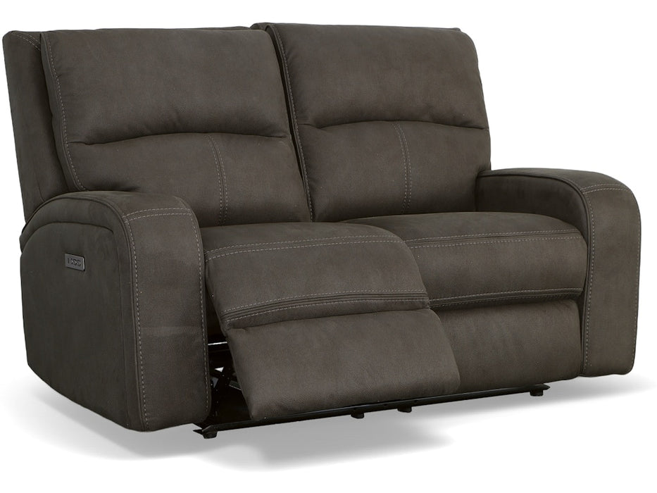 Nirvana Power Reclining Loveseat with Power Headrests