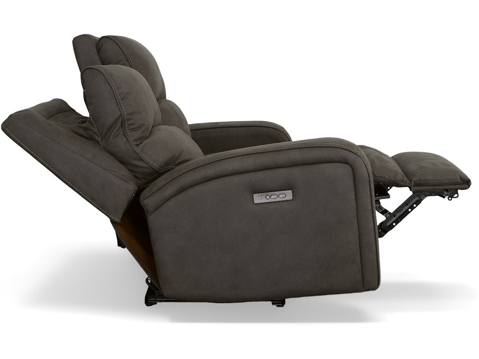 Nirvana Power Reclining Loveseat with Power Headrests