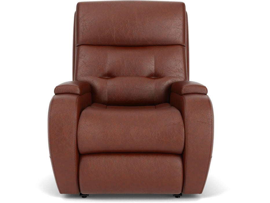 Strait Power Recliner with Power Headrest