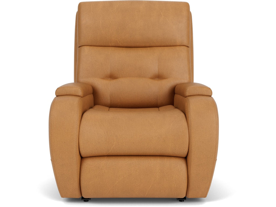 Strait Power Recliner with Power Headrest