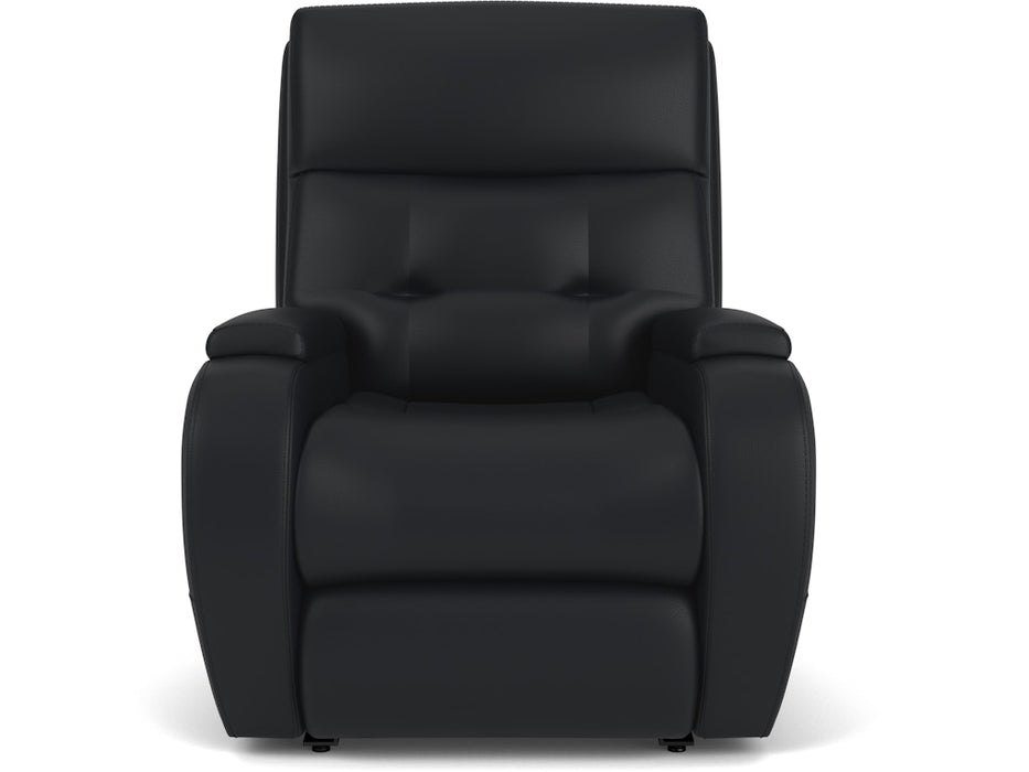 Strait Power Recliner with Power Headrest