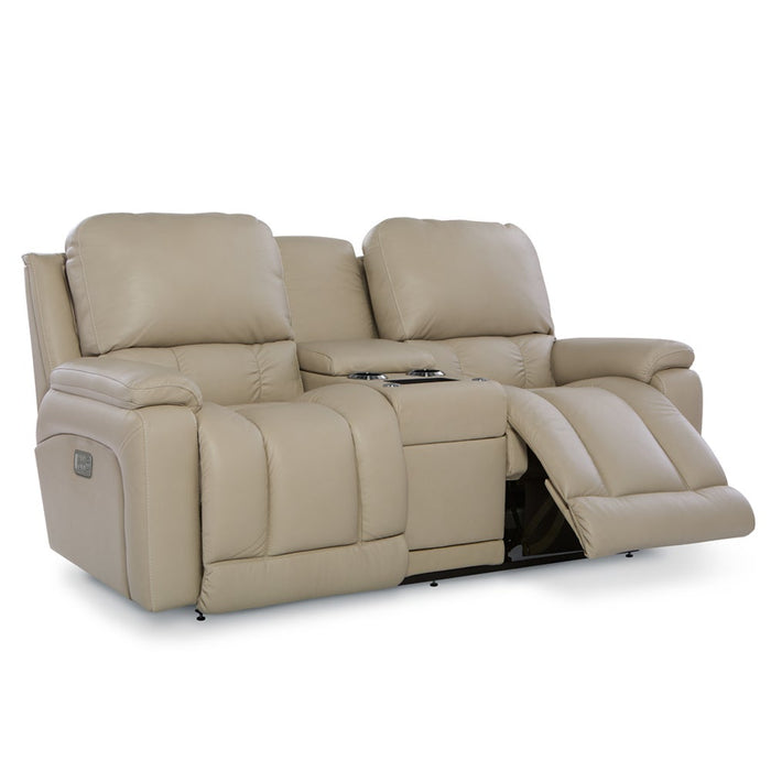 Greyson Power Reclining Loveseat w/ Headrest & Console