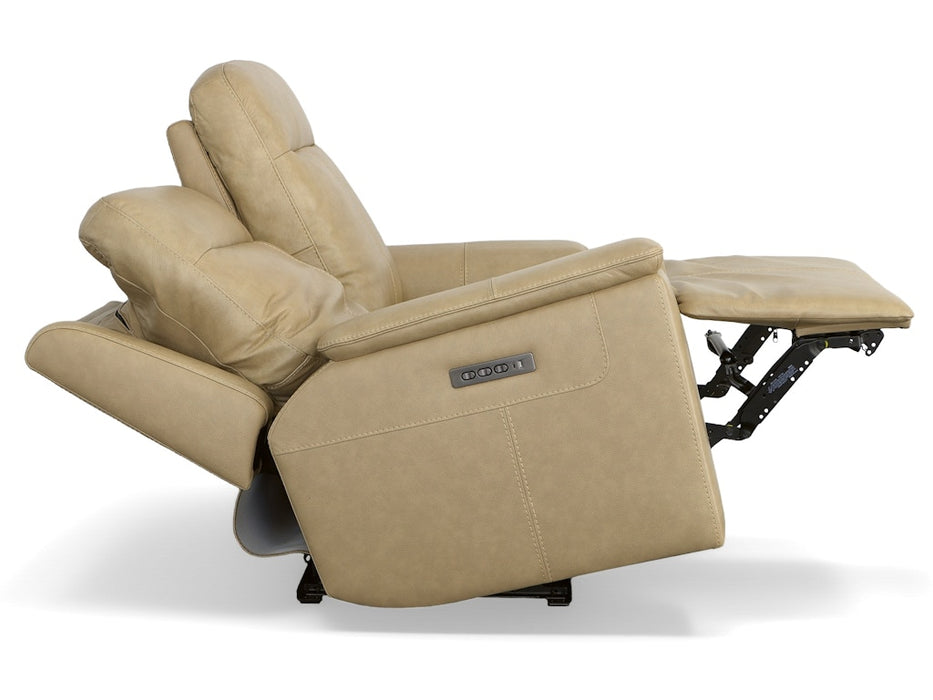 Odell Power Reclining Loveseat with Power Headrests and Lumbar