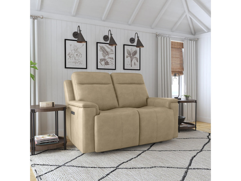 Odell Power Reclining Loveseat with Power Headrests and Lumbar