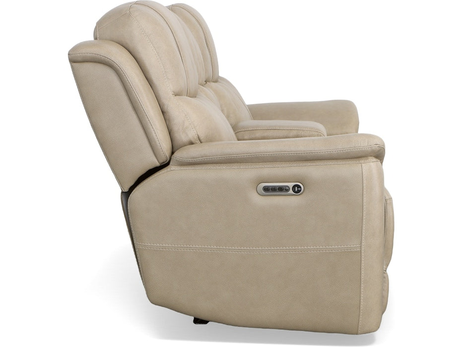 Crew Power Reclining Loveseat with Console and Power Headrests and Lumbar