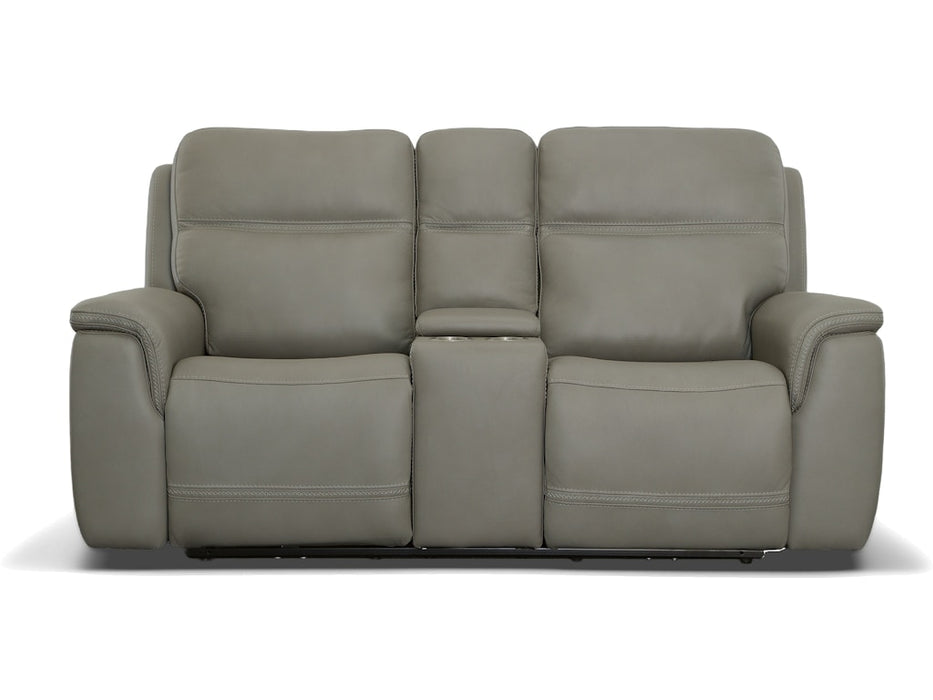 Sawyer Power Reclining Loveseat with Console and Power Headrests and Lumbar