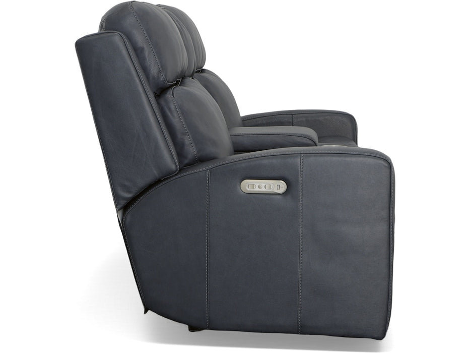 Cody Power Reclining Loveseat with Console and Power Headrests