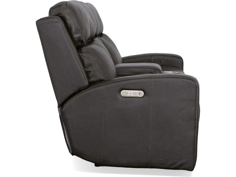 Cody Power Reclining Loveseat with Console and Power Headrests