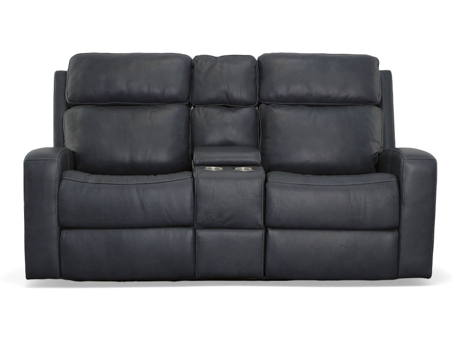 Cody Power Reclining Loveseat with Console and Power Headrests