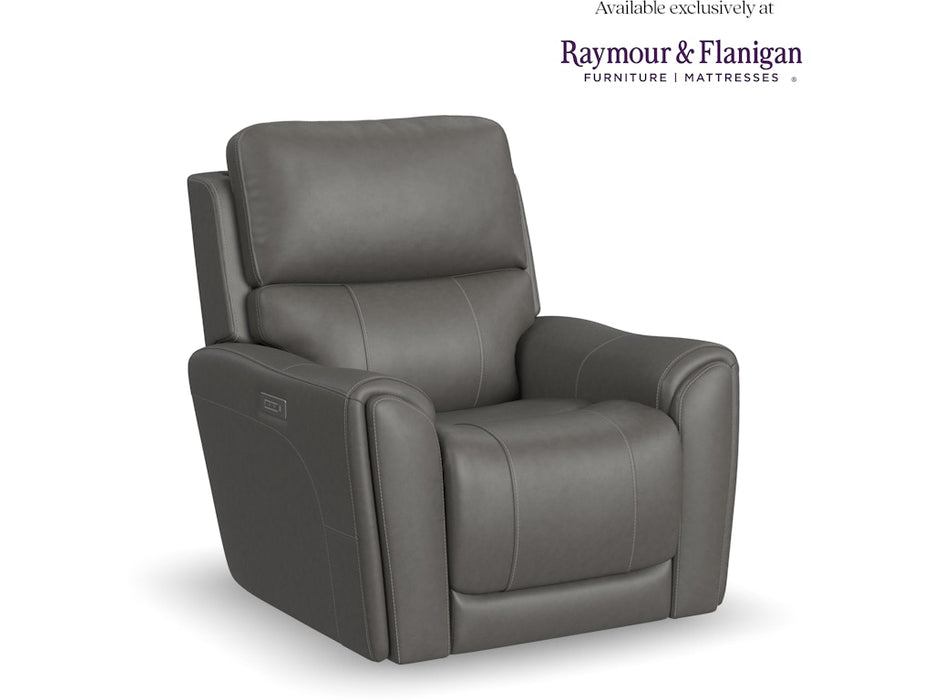 Calvin Power Recliner with Power Headrest & Lumbar