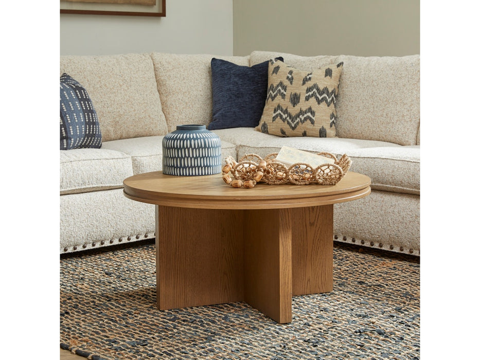 Waterfall Round Coffee Table