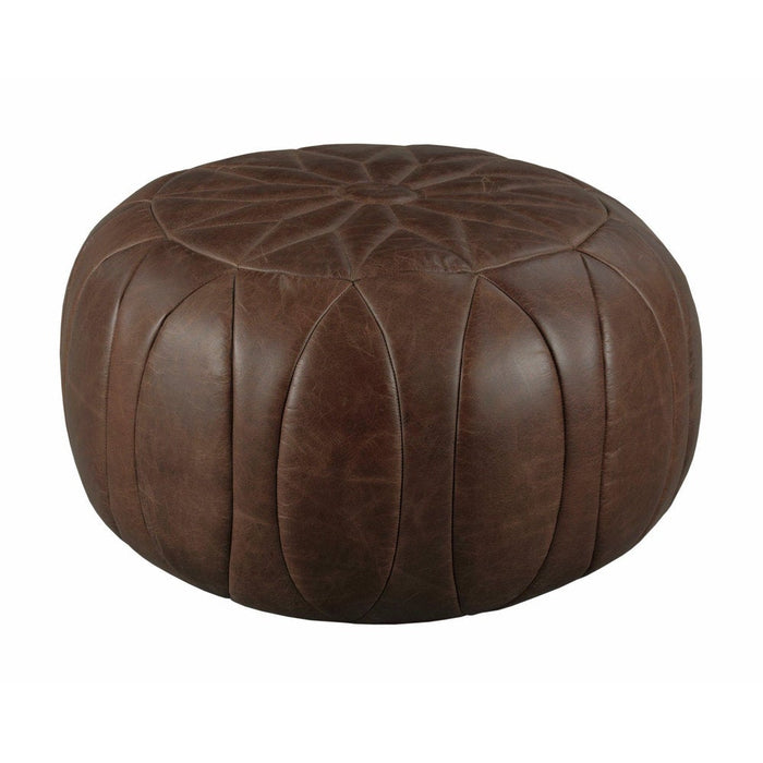 Hidden Treasures Round Sunburst Pouf