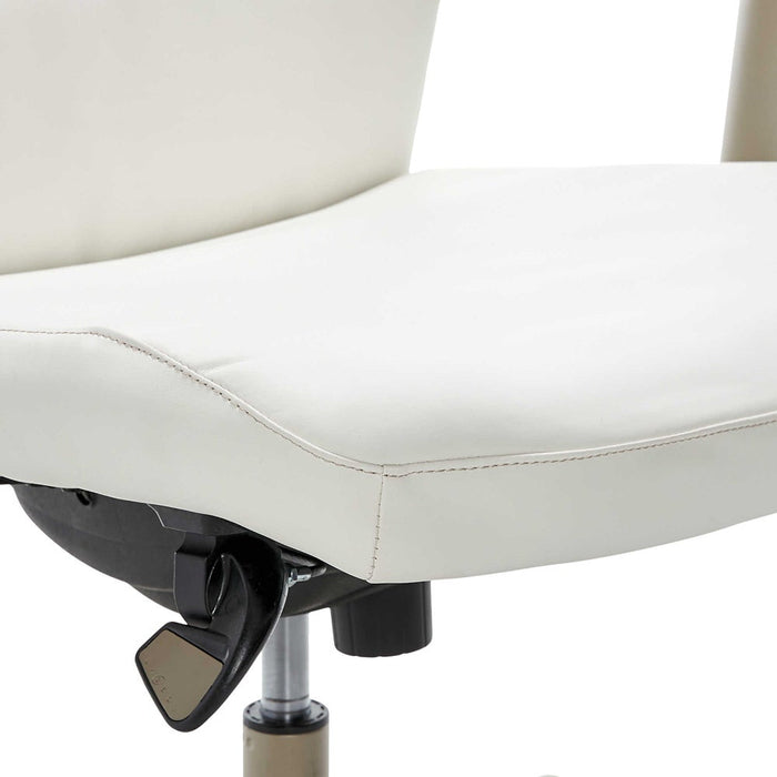 Baylor Executive Office Chair, White