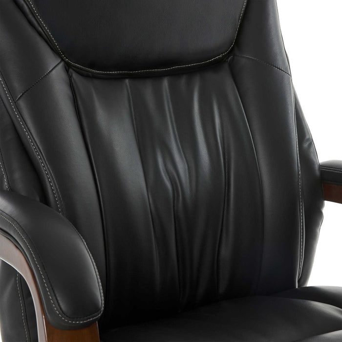 Edmonton Big & Tall Executive Office Chair, Black