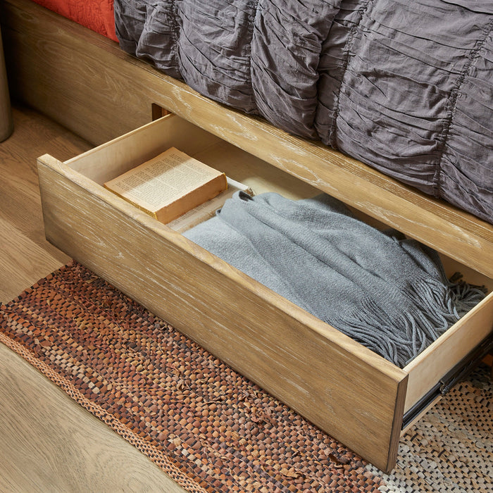 Normandy King Panel Storage Bed