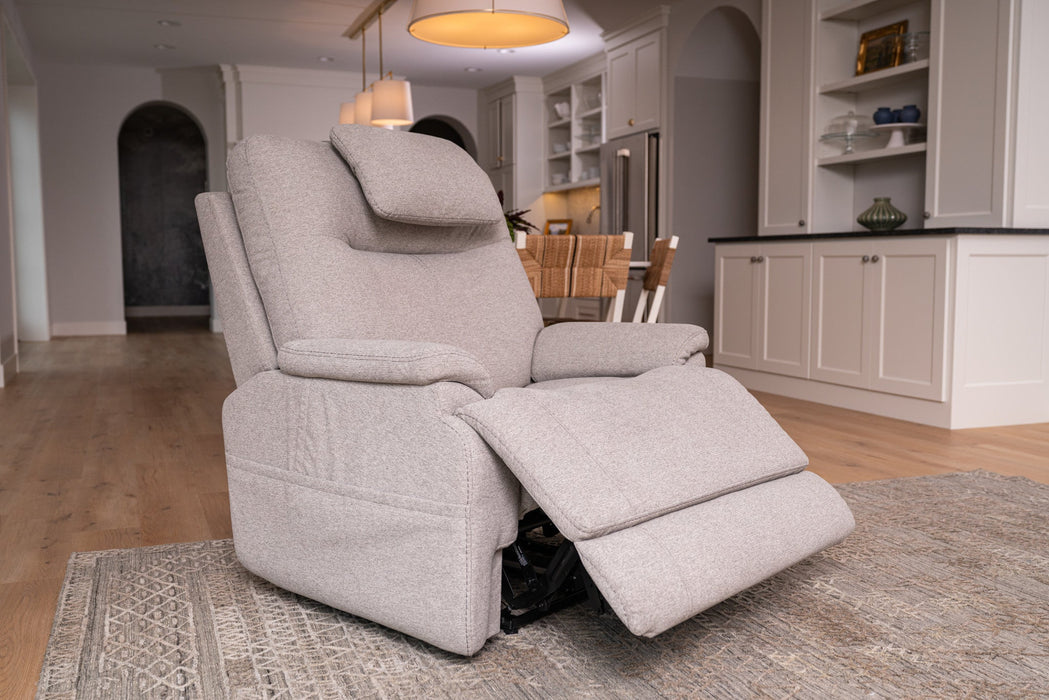 Zecliner Model 1 Dove Fabric Power Sleep Chair