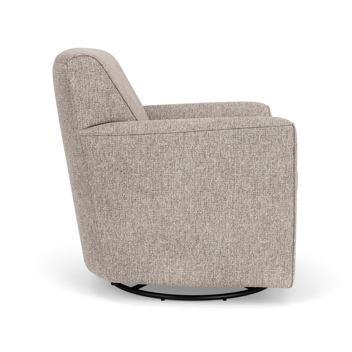 Kingman Overcast Fabric Swivel Chair