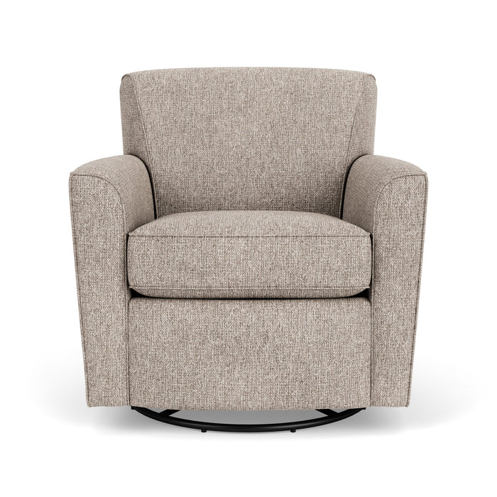 Kingman Overcast Fabric Swivel Chair