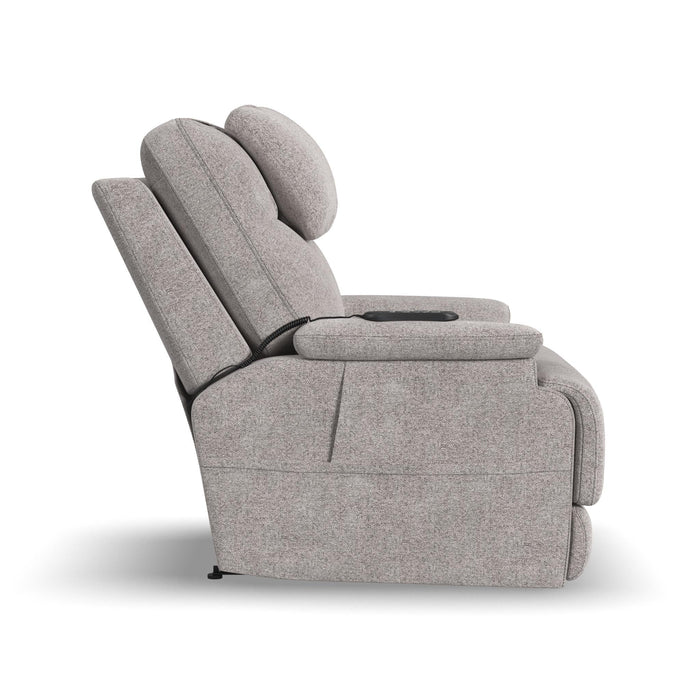 Zecliner Model 2 Petite Dove Fabric Power Lift Sleep Chair