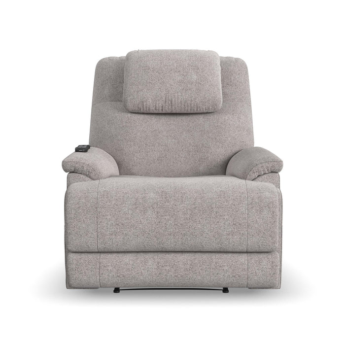 Zecliner Model 2 Petite Dove Fabric Power Lift Sleep Chair