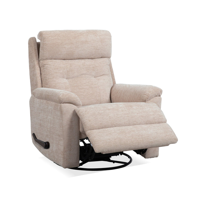 Sophisticated Oat Perfect Match Swivel Gliding Recliner