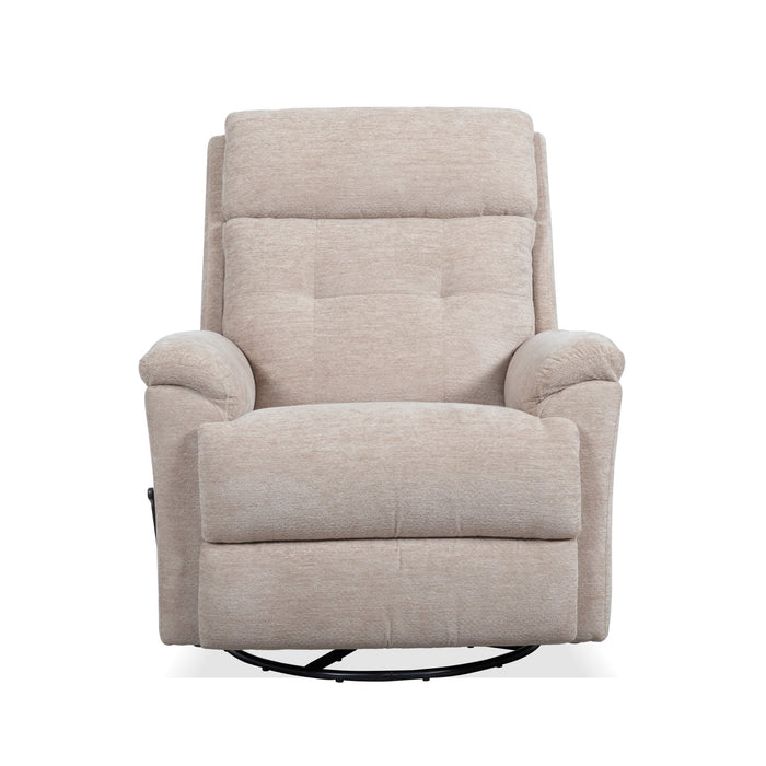 Sophisticated Oat Perfect Match Swivel Gliding Recliner