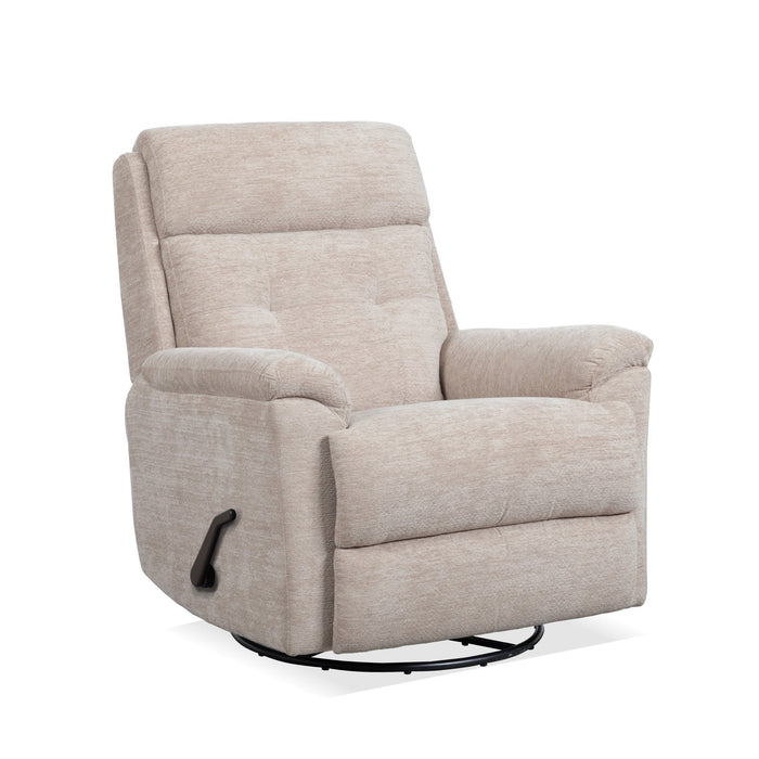 Sophisticated Oat Perfect Match Swivel Gliding Recliner